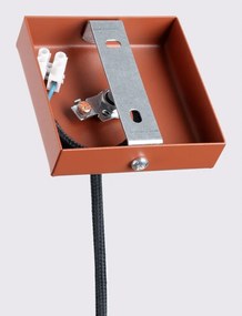 Lampadario color mattone Gleam – Sollux