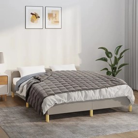 Coperta Ponderata Grigia 150x200 Cm 11 Kg Tessuto /