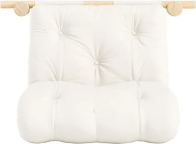 Poltrona di colore naturale allungabile Hooked – Karup Design