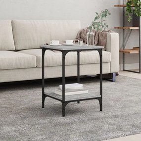 Tavolino Da Salotto Grigio Sonoma 40x40x55 Cm Legno Multistrato /