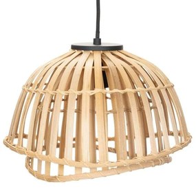 Lindby - Dabila Lampada a Sospensione Ø30 Bamboo Lindby