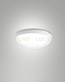 Quirk plafoniera led bianca d.42cm  a led cct 2700k - 3200k - 4000k...