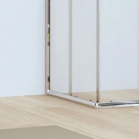 Box doccia ad angolo 70x70 altezza 170 vetro trasparente 6mm | CHIARA EDGE-Q - KAMALU