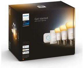Set base Philips Hue WA 3xE27/11W 2200-6500K + dispositivo di collegamento