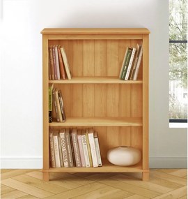 Libreria colore naturale in legno di pino 77x106 cm Pivo - Støraa