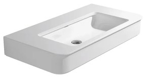 Ceramica Flaminia Madre Lavabo 95 cm sospeso da appoggio e su colonna in ceramica bianco