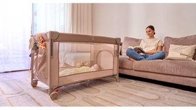 Lionelo - Lettino da viaggio 3 in 1 ELLEN Beige sabbia