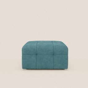 Mosaic pouf e modulo in bouclé - 96x77 cm design capitonné in tessuto smacchiabile T21