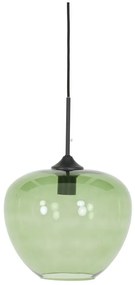 Lampada da soffitto verde con paralume in vetro ø 30 cm Mayson - Light &amp; Living