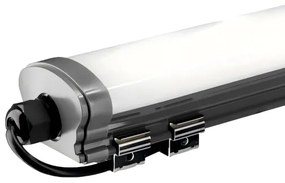 Lampada LED sottopensile LED/60W/230V 6000K 120 cm IP65 nero