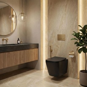 Vaso WC sospeso Rea Julio Black Matt