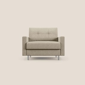 Megan poltrona letto in microfibra smacchiabile T11