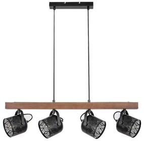 Rabalux 3300 - Lampadario a sospensione con filo ROTEM 4xE14/40W/230V