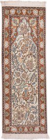 Cashmere Silk Tappeto orientale 50x130 (Indian) Annodato A Mano
