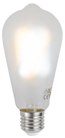 Lampadina LED dimmerabile E27 ST64 vetro satinato 7W 806LM 2700-6500K