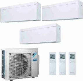 Daikin - Climatizzatore Condizionatore Trialsplit Stylish 3MXM52A + FTXA25AW + FTXA25AW+FTXA25AW 9+9+9 9000+9000+9000 btu modello 2022 wifi incluso
