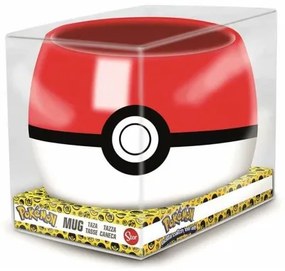 Tazza con Scatola Pokémon Pokeball Ceramica 360 ml