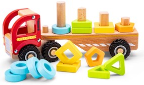 Camion in legno per smistamento e impilamento