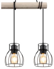 Globo 15326-3H - Lampadario a sospensione con filo MINA 3xE27/40W/230V