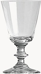 Set di 12 bicchieri da vino bianco in cristallo France