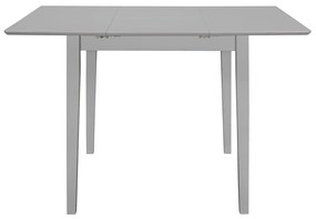 Set per sala da pranzo 5 pz in mdf grigio