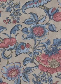 Little Greene Carta da parati Sackville Street - Saphir