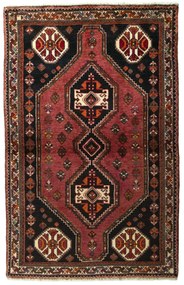 Shiraz Tappeto persiano 110x170 Rosso (Iran) Annodato A Mano