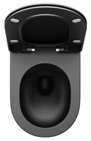 Ravak X01795 - Sedile WC SoftClose CHROME nero