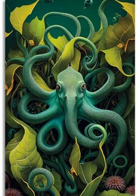 Stampa su tela – Polpo surrealista
