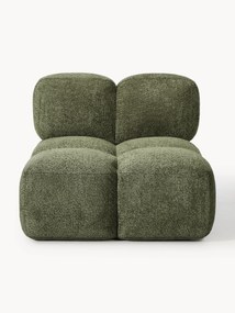 Modulo centrale in teddy-bouclé Tayla