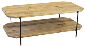 SOCRATE - tavolino da salotto in legno massiccio