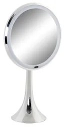 Specchio Ingranditore con LED DKD Home Decor Argentato Metallo 20 x 11 x 37 cm
