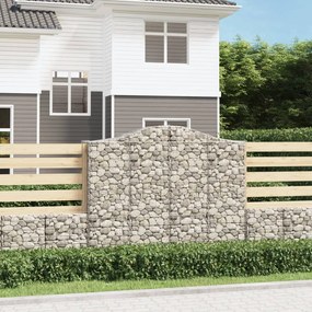 Cesti Gabbioni Ad Arco 18 Pz 200x50x160/180 Cm Ferro Zincato /
