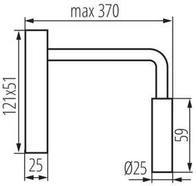 Kanlux 32523 - Lampada LED flessibile TONIL LED/2,7W/230V bianca
