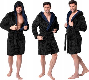 Accappatoio Jordan Navy Grey M