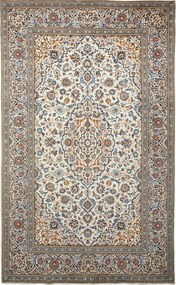 Kashan Tappeto 200 x 320 Beige (Iran) Annodato A Mano