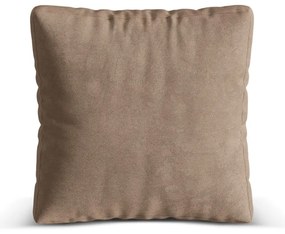 Cuscino per divano componibile marrone chiaro con rivestimento in velluto Martina – Micadoni