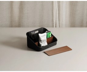 Organizer da bagno nero per cosmetici in plastica riciclata Bellwood - Umbra