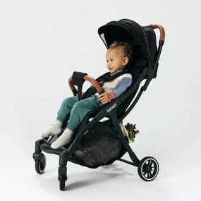 Lionelo - Passeggino sportivo JULIE ONE Nero
