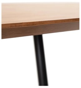 Tavolo da pranzo con piano in legno di noce 110x220 cm Ooid - DAN-FORM Denmark