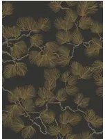 Sandberg Carta da parati Pine - Black