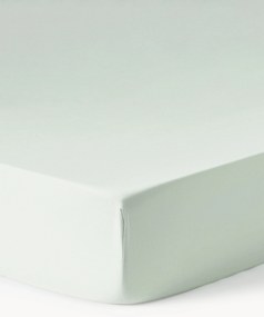 Lenzuolo con angoli topper in raso di cotone Comfort