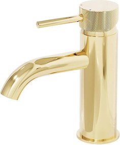 Rubinetto per lavabo ANHOLT 15,6 cm ottone lucido