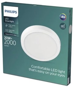 Philips -  Plafoniera LED MAGNEOS LED/20W/230V 2700K bianca