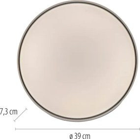 Schöner Wohnen 14594-18 - Plafoniera LED dimmerabile TAVOLI LED/20W/230V nero + telecomando