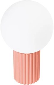 Sollux SL.1756 - Lampada da tavolo HALO 1xG9/8W/230V diametro 12 cm rosa