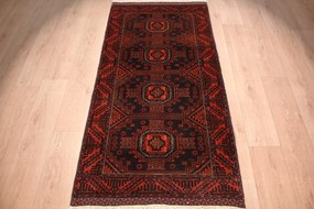 Beluch Tappeto 90x190 (Iran) Annodato A Mano