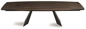 Tavolo allungabile 300 cm con piano in Rovere Termico GILMOUR