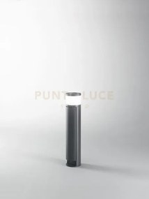 Palo alluminio per esterni colore antracite opaco espina 1 luce att...