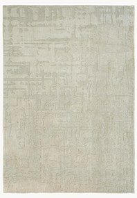 Tappeto jacquard con motivo in rilievo Baobab